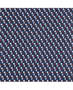 1506230-12 Blue shirt DIAMONDS prints comfort fit