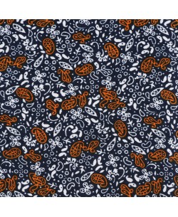 1506230-14 Blue shirt PAISLEY prints comfort fit