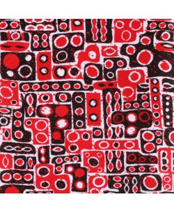 1506231-15 Red shirt ASTRAE prints comfort fit