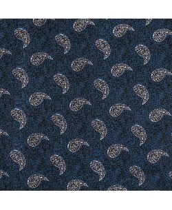 1506231-09 Blue shirt PAISLEY prints comfort fit