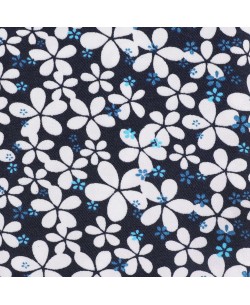 SLIM5045-12 Slim fit blue shirt FIORELLINI prints
