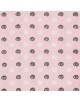 SLIM5046-11 Chemise rose slim fit motifs CERCHIO