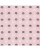 SLIM5046-11 Chemise rose slim fit motifs CERCHIO