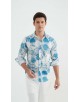 ENZO-111-20 Chemise "PREMIUM" à motifs coupe ajustée