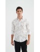 ENZO-111-03 Chemise "PREMIUM" à motifs coupe ajustée