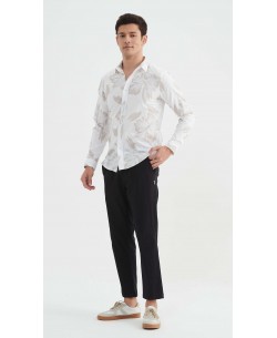 ENZO-111-05 Chemise "PREMIUM" à motifs coupe ajustée