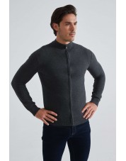 YE-6804-01 Gilet 100 % coton - Anthracite