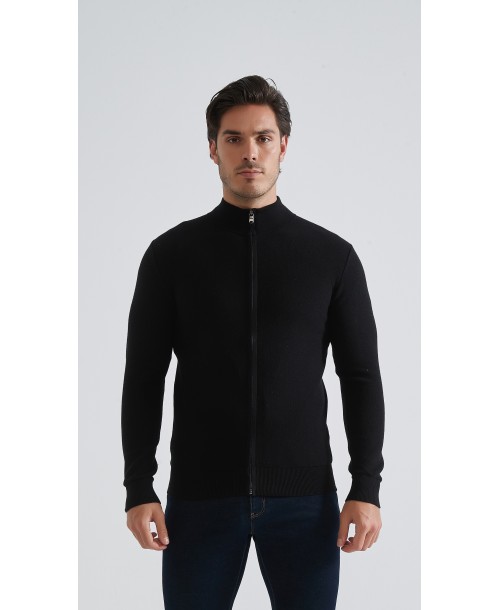 YE-6804-06 Gilet 100 % coton - Noir