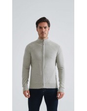 YE-6804-09 Gilet 100 % coton - Gris