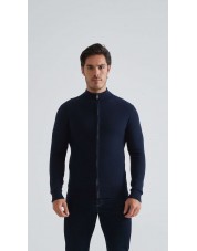 YE-6804-10 Gilet 100 % coton - Marine