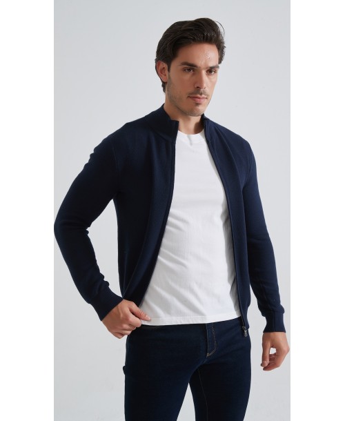YE-6804-10 Gilet 100 % coton - Marine