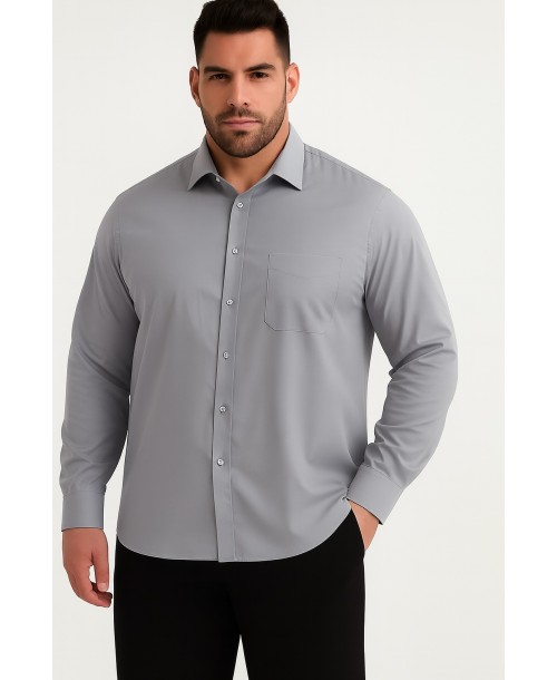 7001-80 Chemise grise 2XL au 5XL