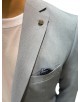 BLZ-011 Blazer à coudières - Bleu clair