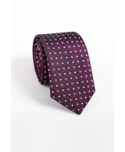 CRHQ-563 Purple satin tie 