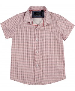 KIDS-302-7 Kids sleeveless STRETCH shirt DOTS prints