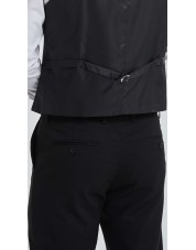PANT-820-1 Pantalon habillé noir (T38 à T50)