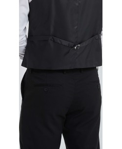 PANT-820-1 Pantalon habillé noir (T38 à T50)