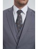 COS-H0212  Costume 3 pcs (T46 à T52) - Gris