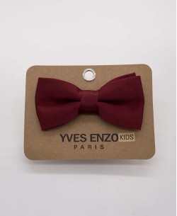 NP-808 Red burgundy bow tie for kids
