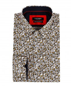ENZO-208-34 STRETCH shirt digital prints comfort fit