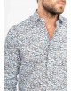 ENZO105-4 Chemise STRETCH motifs CARS en slim fit