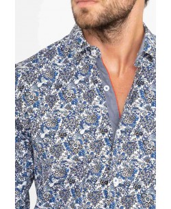ENZO-107-04 "PREMIUM" shirt OCA prints slim fit