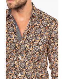 ENZO-107-05 "PREMIUM" shirt OCA prints slim fit