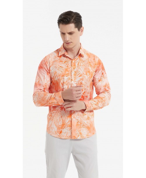 ENZO-111-25 Chemise "PREMIUM" à motifs coupe ajustée