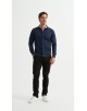 ENZO-118-05 Chemise coton - Marine