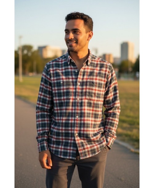 FLA003-15 Chemise en flanelle