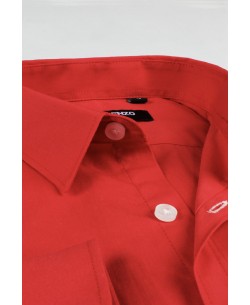 KIDS-901-22 Red kids shirts 6 to 16 years