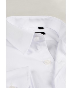 KIDS-901-09 White kids shirts 6 to 16 years