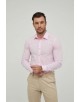 SLIM1009-3 Chemise rose slim fit