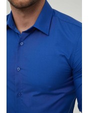 SLIM1009-8 Chemise bleu roy slim fit