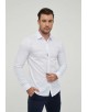 SLIM1009-99 White shirt slim fit