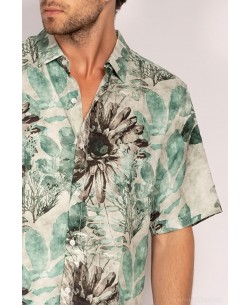 VS-50-15 DIGITAL PRINTS sleeveless shirt adjusted fit