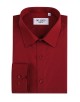 M0800-4 Chemise coupe ajustée - Bordeaux