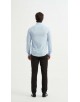 M0800-5 Chemise coupe ajustée - Ciel