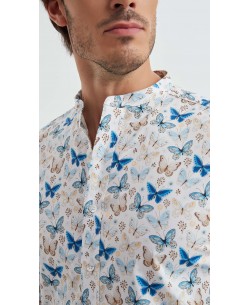 ENZO-115-05 Chemise collection "PREMIUM" en Digital prints
