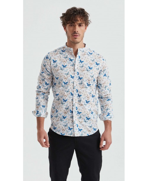 ENZO-115-05 Chemise collection "PREMIUM" en Digital prints
