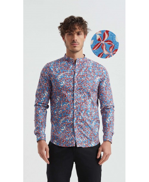 ENZO-115-02 Chemise collection "PREMIUM" en Digital prints