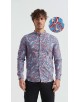 ENZO-115-02 Digital prints shirt "PREMIUM" collection