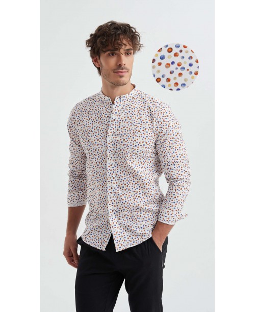 ENZO-115-03 Chemise collection "PREMIUM" en Digital prints