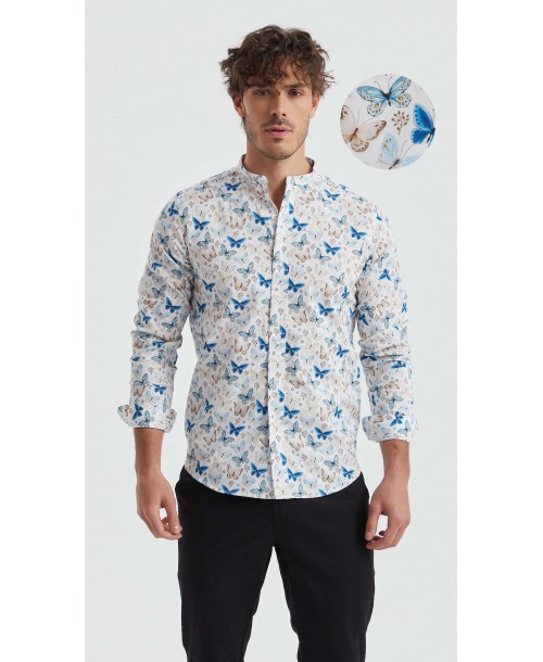 ENZO-115-05 Chemise collection "PREMIUM" en Digital prints