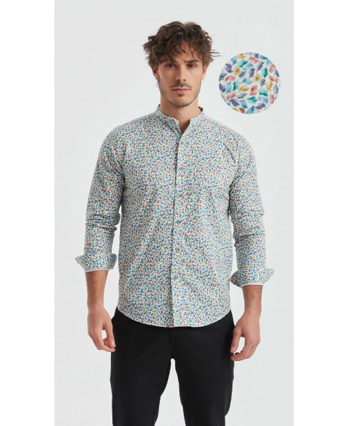 ENZO-115-08 Chemise collection "PREMIUM" en Digital prints