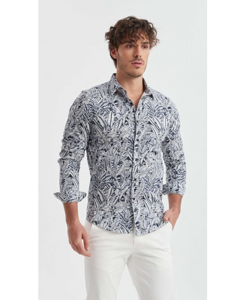 ENZO-117-01 Chemise collection "PREMIUM" en Digital prints