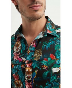 ENZO-117-10 Chemise collection "PREMIUM" en Digital prints