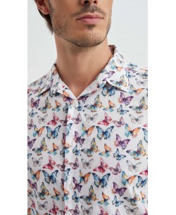 ENZO-117-11 Chemise collection "PREMIUM" en Digital prints