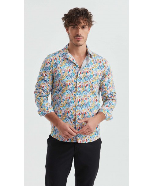 ENZO-117-12 Chemise collection "PREMIUM" en Digital prints