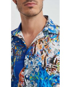ENZO-117-06 Chemise collection "PREMIUM" en Digital prints